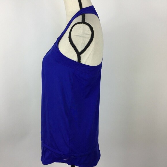 Weatherproof 32 Degrees Cool Tank Top Women Small T-Back  Blue - Picture 4 of 9